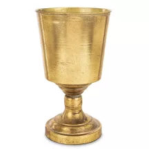 Antikolt hatású kaspó, Arany