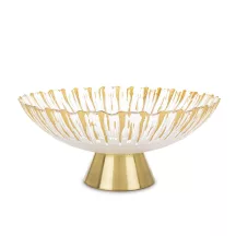 Elegáns kínálótál, Arany