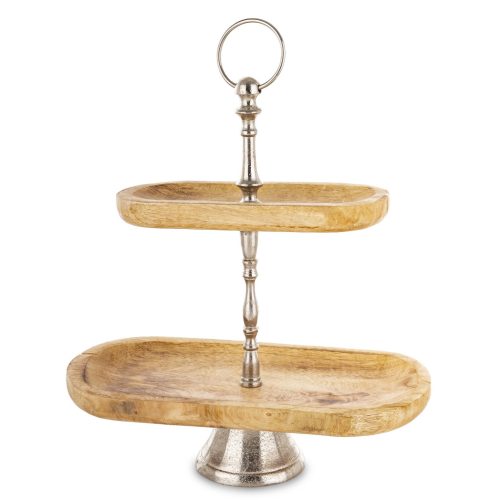 Woodstar fa kínálóállvány, Barna