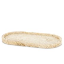 Dekor kínálótál, Bézs