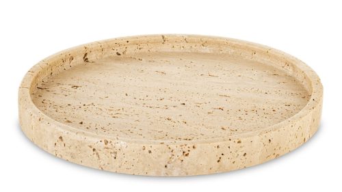 Dekor kínálótál, Bézs