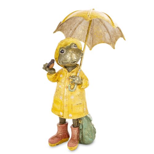 Esernyős béka dísz, Sárga
