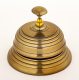 Elegáns asztali csengő, Arany