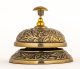 Elegáns asztali csengő, Arany
