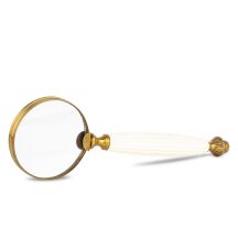 Elegáns kézi nagyító, Fehér