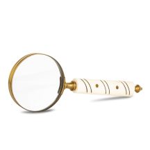 Elegáns kézi nagyító, Fehér