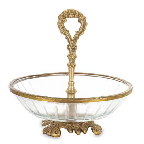 Barokk stílusú kínálótálka, Arany