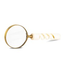 Elegáns kézi nagyító, Fehér