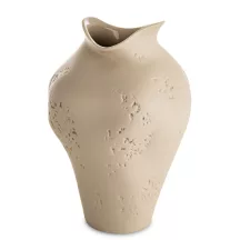 Rustic modern váza, Bézs