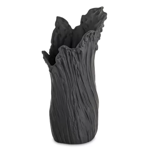 Terra design váza, Fekete