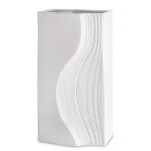Aura design váza, Fehér