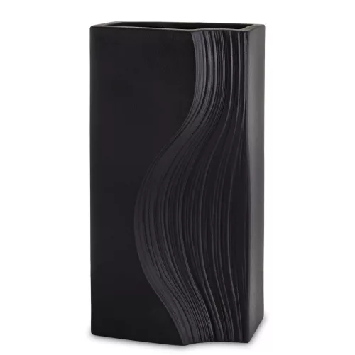 Aura design váza, Fekete