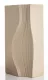 Aura design váza, Bézs