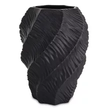 Modern váza, Fekete