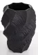 Modern váza, Fekete