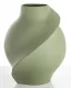 Linea design váza, Zöld