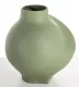 Linea design váza, Zöld