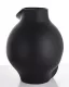 Linea design váza, Fekete