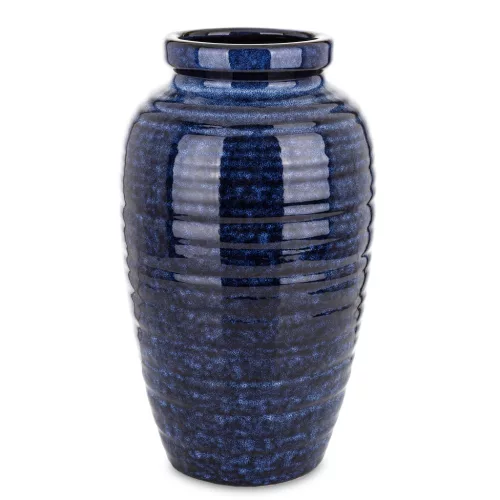 Porto kerámia váza, Sötétkék