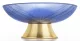 Üveg kínálótál, Kék