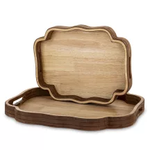 Woodstar kínálótálca szett, Barna