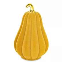 Elegáns sütőtök dísz, Sárga