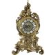 Barokk stílusú díszes asztali óra, Arany