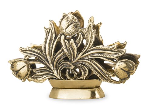 Barokk szalvétatartó, Arany